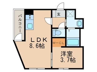 COCONE　NAGOYA　NORTHの物件間取画像